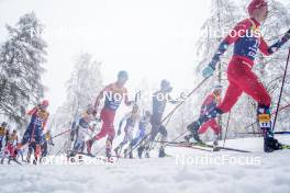 06.01.2024, Val di Fiemme, Italy (ITA): Mika Vermeulen (AUT) - FIS world cup cross-country, tour de ski, mass, Val di Fiemme (ITA). www.nordicfocus.com. © Barbieri/NordicFocus. Every downloaded picture is fee-liable.