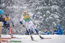 06.01.2024, Val di Fiemme, Italy (ITA): Edvin Anger (SWE) - FIS world cup cross-country, tour de ski, mass, Val di Fiemme (ITA). www.nordicfocus.com. © Barbieri/NordicFocus. Every downloaded picture is fee-liable.