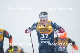 06.01.2024, Val di Fiemme, Italy (ITA): Zanden Mcmullen (USA) - FIS world cup cross-country, tour de ski, mass, Val di Fiemme (ITA). www.nordicfocus.com. © Modica/NordicFocus. Every downloaded picture is fee-liable.