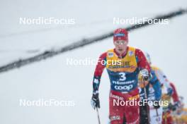 06.01.2024, Val di Fiemme, Italy (ITA): Henrik Doennestad (NOR) - FIS world cup cross-country, tour de ski, mass, Val di Fiemme (ITA). www.nordicfocus.com. © Modica/NordicFocus. Every downloaded picture is fee-liable.