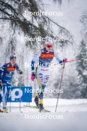 06.01.2024, Val di Fiemme, Italy (ITA): Linn Svahn (SWE) - FIS world cup cross-country, tour de ski, mass, Val di Fiemme (ITA). www.nordicfocus.com. © Barbieri/NordicFocus. Every downloaded picture is fee-liable.