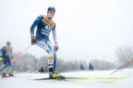 06.01.2024, Val di Fiemme, Italy (ITA): Arsi Ruuskanen (FIN) - FIS world cup cross-country, tour de ski, mass, Val di Fiemme (ITA). www.nordicfocus.com. © Modica/NordicFocus. Every downloaded picture is fee-liable.