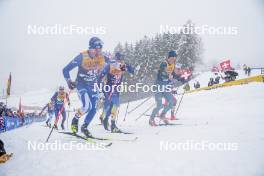 06.01.2024, Val di Fiemme, Italy (ITA): Arsi Ruuskanen (FIN) - FIS world cup cross-country, tour de ski, mass, Val di Fiemme (ITA). www.nordicfocus.com. © Barbieri/NordicFocus. Every downloaded picture is fee-liable.