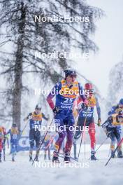 06.01.2024, Val di Fiemme, Italy (ITA): Scott Patterson (USA) - FIS world cup cross-country, tour de ski, mass, Val di Fiemme (ITA). www.nordicfocus.com. © Barbieri/NordicFocus. Every downloaded picture is fee-liable.