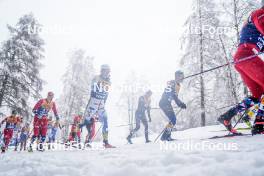 06.01.2024, Val di Fiemme, Italy (ITA): Leo Johansson (SWE) - FIS world cup cross-country, tour de ski, mass, Val di Fiemme (ITA). www.nordicfocus.com. © Barbieri/NordicFocus. Every downloaded picture is fee-liable.