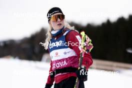 05.01.2024, Val di Fiemme, Italy (ITA): Katerina Janatova (CZE) - FIS world cup cross-country, tour de ski, training, Val di Fiemme (ITA). www.nordicfocus.com. © Modica/NordicFocus. Every downloaded picture is fee-liable.