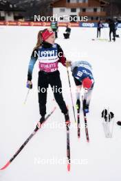 05.01.2024, Val di Fiemme, Italy (ITA): Desiree Steiner (SUI) - FIS world cup cross-country, tour de ski, training, Val di Fiemme (ITA). www.nordicfocus.com. © Modica/NordicFocus. Every downloaded picture is fee-liable.