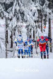 19.01.2024, Oberhof, Germany (GER): Emil Danielsson (SWE), Even Northug (NOR), (l-r)  - FIS world cup cross-country, individual sprint, Oberhof (GER). www.nordicfocus.com. © Authamayou/NordicFocus. Every downloaded picture is fee-liable.