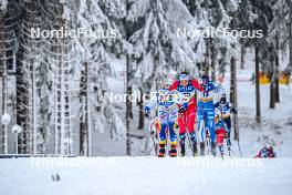 19.01.2024, Oberhof, Germany (GER): Jonna Sundling (SWE), Kristine Stavaas Skistad (NOR), (l-r)  - FIS world cup cross-country, individual sprint, Oberhof (GER). www.nordicfocus.com. © Authamayou/NordicFocus. Every downloaded picture is fee-liable.