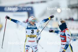 19.01.2024, Oberhof, Germany (GER): Frida Karlsson (SWE) - FIS world cup cross-country, individual sprint, Oberhof (GER). www.nordicfocus.com. © Modica/NordicFocus. Every downloaded picture is fee-liable.