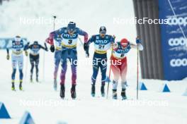 19.01.2024, Oberhof, Germany (GER): Ben Ogden (USA), Valerio Grond (SUI), (l-r)  - FIS world cup cross-country, individual sprint, Oberhof (GER). www.nordicfocus.com. © Modica/NordicFocus. Every downloaded picture is fee-liable.