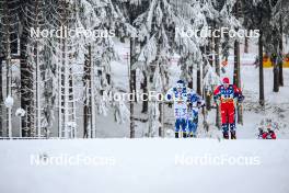 19.01.2024, Oberhof, Germany (GER): Emil Danielsson (SWE), Even Northug (NOR), (l-r)  - FIS world cup cross-country, individual sprint, Oberhof (GER). www.nordicfocus.com. © Authamayou/NordicFocus. Every downloaded picture is fee-liable.
