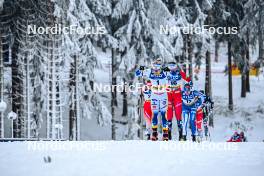 19.01.2024, Oberhof, Germany (GER): Jonna Sundling (SWE), Kristine Stavaas Skistad (NOR), (l-r)  - FIS world cup cross-country, individual sprint, Oberhof (GER). www.nordicfocus.com. © Authamayou/NordicFocus. Every downloaded picture is fee-liable.
