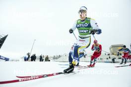 19.01.2024, Oberhof, Germany (GER): Edvin Anger (SWE), Harald Oestberg Amundsen (NOR), (l-r)  - FIS world cup cross-country, individual sprint, Oberhof (GER). www.nordicfocus.com. © Modica/NordicFocus. Every downloaded picture is fee-liable.