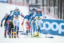 19.01.2024, Oberhof, Germany (GER): Katri Lylynpera (FIN), Moa Lundgren (SWE), (l-r)  - FIS world cup cross-country, individual sprint, Oberhof (GER). www.nordicfocus.com. © Modica/NordicFocus. Every downloaded picture is fee-liable.