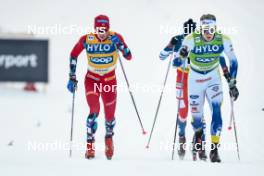 19.01.2024, Oberhof, Germany (GER): Harald Oestberg Amundsen (NOR), Edvin Anger (SWE), (l-r)  - FIS world cup cross-country, individual sprint, Oberhof (GER). www.nordicfocus.com. © Modica/NordicFocus. Every downloaded picture is fee-liable.