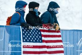 19.01.2024, Oberhof, Germany (GER): Flag of USA- FIS world cup cross-country, individual sprint, Oberhof (GER). www.nordicfocus.com. © Modica/NordicFocus. Every downloaded picture is fee-liable.