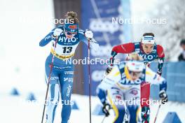 19.01.2024, Oberhof, Germany (GER): Johanna Matintalo (FIN), Kristine Stavaas Skistad (NOR), (l-r)  - FIS world cup cross-country, individual sprint, Oberhof (GER). www.nordicfocus.com. © Modica/NordicFocus. Every downloaded picture is fee-liable.