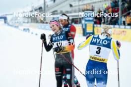 19.01.2024, Oberhof, Germany (GER): Laura Gimmler (GER), Frida Karlsson (SWE), (l-r)  - FIS world cup cross-country, individual sprint, Oberhof (GER). www.nordicfocus.com. © Modica/NordicFocus. Every downloaded picture is fee-liable.