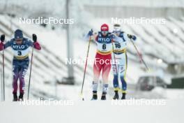 19.01.2024, Oberhof, Germany (GER): Ben Ogden (USA), Valerio Grond (SUI), (l-r)  - FIS world cup cross-country, individual sprint, Oberhof (GER). www.nordicfocus.com. © Modica/NordicFocus. Every downloaded picture is fee-liable.