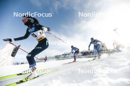 20.01.2024, Oberhof, Germany (GER): Caterina Ganz (ITA), Julia Kern (USA), Katri Lylynpera (FIN), (l-r)  - FIS world cup cross-country, mass, Oberhof (GER). www.nordicfocus.com. © Modica/NordicFocus. Every downloaded picture is fee-liable.