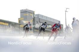 20.01.2024, Oberhof, Germany (GER): Laura Gimmler (GER), Caterina Ganz (ITA), Hedda Oestberg Amundsen (NOR), (l-r)  - FIS world cup cross-country, mass, Oberhof (GER). www.nordicfocus.com. © Modica/NordicFocus. Every downloaded picture is fee-liable.
