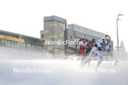 20.01.2024, Oberhof, Germany (GER): Tiril Udnes Weng (NOR), Julia Kern (USA), Sofia Henriksson (SWE), (l-r)  - FIS world cup cross-country, mass, Oberhof (GER). www.nordicfocus.com. © Modica/NordicFocus. Every downloaded picture is fee-liable.