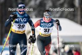 20.01.2024, Oberhof, Germany (GER): Katherine Stewart-Jones (CAN) - FIS world cup cross-country, mass, Oberhof (GER). www.nordicfocus.com. © Modica/NordicFocus. Every downloaded picture is fee-liable.