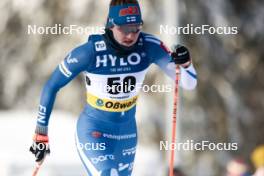 20.01.2024, Oberhof, Germany (GER): Katri Lylynpera (FIN) - FIS world cup cross-country, mass, Oberhof (GER). www.nordicfocus.com. © Modica/NordicFocus. Every downloaded picture is fee-liable.