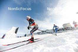 20.01.2024, Oberhof, Germany (GER): Pia Fink (GER), Anne Kyllonen (FIN), (l-r)  - FIS world cup cross-country, mass, Oberhof (GER). www.nordicfocus.com. © Modica/NordicFocus. Every downloaded picture is fee-liable.