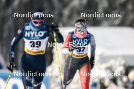 20.01.2024, Oberhof, Germany (GER): Katherine Stewart-Jones (CAN) - FIS world cup cross-country, mass, Oberhof (GER). www.nordicfocus.com. © Modica/NordicFocus. Every downloaded picture is fee-liable.