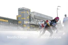 20.01.2024, Oberhof, Germany (GER): Sofia Henriksson (SWE), Nadja Kaelin (SUI), (l-r)  - FIS world cup cross-country, mass, Oberhof (GER). www.nordicfocus.com. © Modica/NordicFocus. Every downloaded picture is fee-liable.