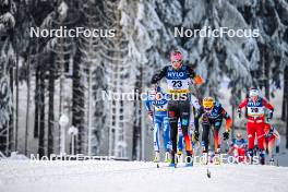 20.01.2024, Oberhof, Germany (GER): Laura Gimmler (GER) - FIS world cup cross-country, mass, Oberhof (GER). www.nordicfocus.com. © Authamayou/NordicFocus. Every downloaded picture is fee-liable.