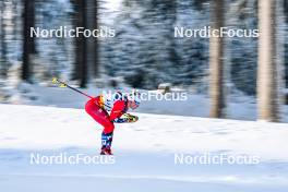 20.01.2024, Oberhof, Germany (GER): Hedda Oestberg Amundsen (NOR) - FIS world cup cross-country, mass, Oberhof (GER). www.nordicfocus.com. © Authamayou/NordicFocus. Every downloaded picture is fee-liable.