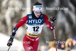20.01.2024, Oberhof, Germany (GER): Kristin Austgulen Fosnaes (NOR) - FIS world cup cross-country, mass, Oberhof (GER). www.nordicfocus.com. © Modica/NordicFocus. Every downloaded picture is fee-liable.