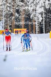 20.01.2024, Oberhof, Germany (GER): Desiree Steiner (SUI), Katri Lylynpera (FIN), (l-r)  - FIS world cup cross-country, mass, Oberhof (GER). www.nordicfocus.com. © Authamayou/NordicFocus. Every downloaded picture is fee-liable.