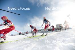 20.01.2024, Oberhof, Germany (GER): Nadja Kaelin (SUI), Marina Kaelin (SUI), (l-r)  - FIS world cup cross-country, mass, Oberhof (GER). www.nordicfocus.com. © Modica/NordicFocus. Every downloaded picture is fee-liable.