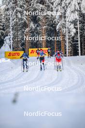 20.01.2024, Oberhof, Germany (GER): Flora Dolci (FRA), Liliane Gagnon (CAN), (l-r)  - FIS world cup cross-country, mass, Oberhof (GER). www.nordicfocus.com. © Authamayou/NordicFocus. Every downloaded picture is fee-liable.