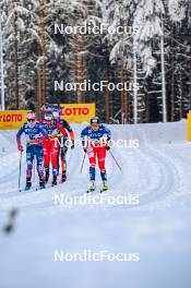 20.01.2024, Oberhof, Germany (GER): Sophia Laukli (USA), Krista Parmakoski (FIN), (l-r)  - FIS world cup cross-country, mass, Oberhof (GER). www.nordicfocus.com. © Authamayou/NordicFocus. Every downloaded picture is fee-liable.