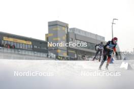 20.01.2024, Oberhof, Germany (GER): Juliette Ducordeau (FRA), Liliane Gagnon (CAN), (l-r)  - FIS world cup cross-country, mass, Oberhof (GER). www.nordicfocus.com. © Modica/NordicFocus. Every downloaded picture is fee-liable.