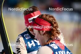 20.01.2024, Oberhof, Germany (GER): Desiree Steiner (SUI), Nadja Kaelin (SUI), (l-r)  - FIS world cup cross-country, mass, Oberhof (GER). www.nordicfocus.com. © Modica/NordicFocus. Every downloaded picture is fee-liable.