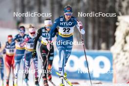 20.01.2024, Oberhof, Germany (GER): Anne Kyllonen (FIN) - FIS world cup cross-country, mass, Oberhof (GER). www.nordicfocus.com. © Modica/NordicFocus. Every downloaded picture is fee-liable.