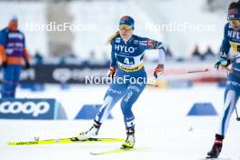 21.01.2024, Oberhof, Germany (GER): Jasmi Joensuu (FIN) - FIS world cup cross-country, relay, Oberhof (GER). www.nordicfocus.com. © Modica/NordicFocus. Every downloaded picture is fee-liable.