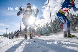 21.01.2024, Oberhof, Germany (GER): Edvin Anger (SWE) - FIS world cup cross-country, relay, Oberhof (GER). www.nordicfocus.com. © Authamayou/NordicFocus. Every downloaded picture is fee-liable.