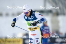 21.01.2024, Oberhof, Germany (GER): Calle Halfvarsson (SWE) - FIS world cup cross-country, relay, Oberhof (GER). www.nordicfocus.com. © Modica/NordicFocus. Every downloaded picture is fee-liable.