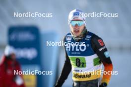 21.01.2024, Oberhof, Germany (GER): Florian Notz (GER) - FIS world cup cross-country, relay, Oberhof (GER). www.nordicfocus.com. © Modica/NordicFocus. Every downloaded picture is fee-liable.