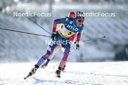 21.01.2024, Oberhof, Germany (GER): Scott Patterson (USA) - FIS world cup cross-country, relay, Oberhof (GER). www.nordicfocus.com. © Modica/NordicFocus. Every downloaded picture is fee-liable.