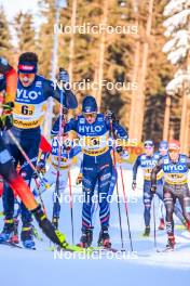 21.01.2024, Oberhof, Germany (GER): Mathis Desloges (FRA) - FIS world cup cross-country, relay, Oberhof (GER). www.nordicfocus.com. © Authamayou/NordicFocus. Every downloaded picture is fee-liable.