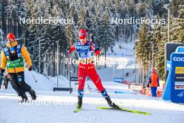 21.01.2024, Oberhof, Germany (GER): Mattis Stenshagen (NOR) - FIS world cup cross-country, relay, Oberhof (GER). www.nordicfocus.com. © Authamayou/NordicFocus. Every downloaded picture is fee-liable.
