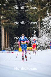 21.01.2024, Oberhof, Germany (GER): Zak Ketterson (USA) - FIS world cup cross-country, relay, Oberhof (GER). www.nordicfocus.com. © Authamayou/NordicFocus. Every downloaded picture is fee-liable.